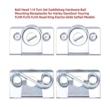 1/4 Turn Set Saddlebag Hardware Bail Mounting...