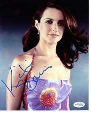 Sex And The City Kristin Davis Signed Autographed 8x10 Photo ACOA