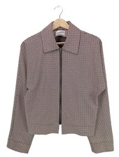 PENN&INK N.Y. Strickjacke Damen Strickbekleidung Gr. DE 34 rot-weiß Casual-Look