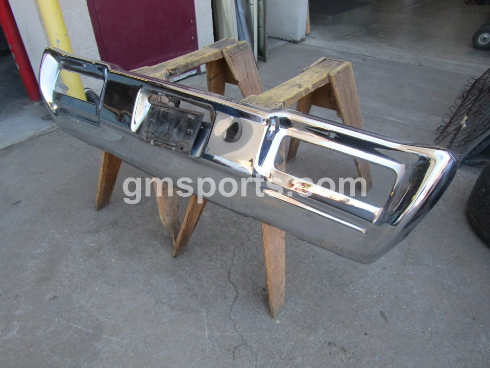 Pontiac Lemans GTO Tempest 1968 parachoques trasero original OEM GM Foto 2 de 4