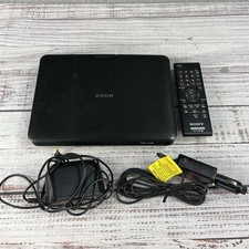 Sony Portable DVD/CD Portable Player DVP-FX970 Power Adapter And Remote - Tested