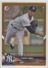 2018 Bowman Draft Gold 46/50 Albert Abreu #BD-126 1u0