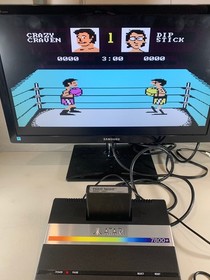 Tested Works 1988 Atari 7800 Fight Night Video Game Cartridge Only CX7851