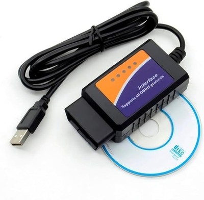 elm327 ELM 327 USB OBDII Diagnosekabel V1.5 kompatibel mit ELM327 für Windows...