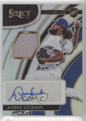 2022 Panini Select Rookie Jersey Holo Prizm /199 Andre Jackson Auto RC 0l2q