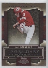 2009 Playoff Contenders Legendary Contenders Jan Stenerud #42 HOF 0a1