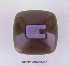 1940 1941 1942 1946 Chevrolet  GMC Truck Choke Knob rose tan color w gray C