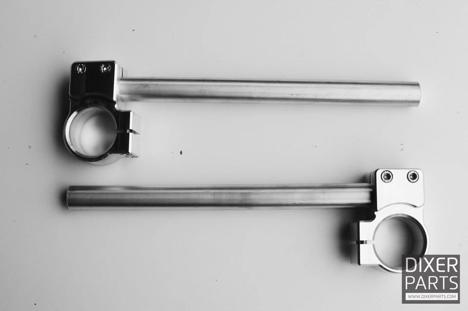 Aluminum Clip-on 38,5mm - BMW R80 R100 RT Cafe Racer Custom Handlebar CNC - Изображение 4 из 4