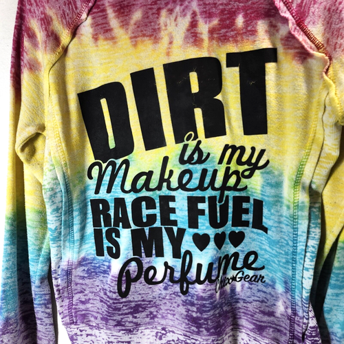 Chix Gear Tie-Dye Graphic Logo Hoodie Youth Girls Size XL Hooded Sweatshirt - Picture 4 of 9