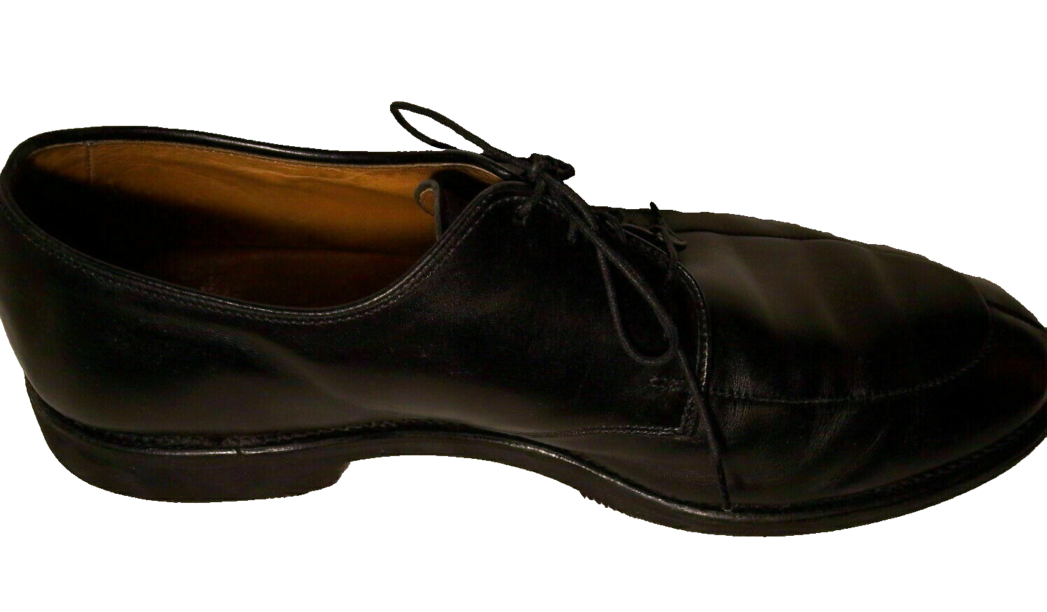 SAOLA Allen Edmonds Kennett Uomo 12D Punta Split Toe Derby Oxford SOLO SCARPA SINISTRA