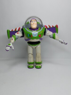 VTG Toy Story Thinkway Toys Power Up Buzz Lightyear Talking 12'' Figure Works