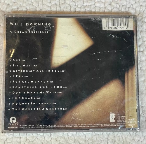 Will Downing - A Dream Fulfilled - New CD | eBay