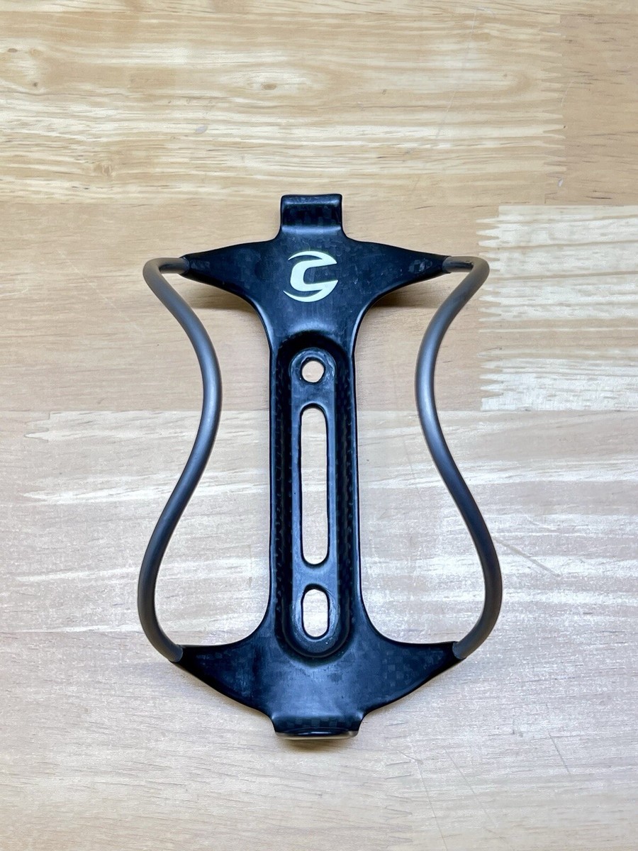 Cannondale Immix Water Bottle Cage Carbon Titanium Used Good