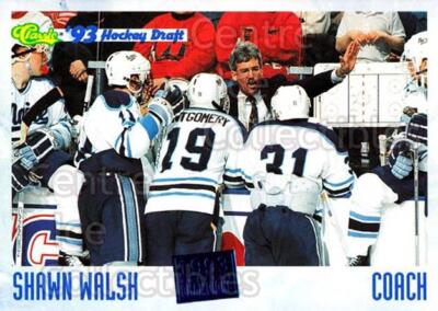 1993 Classic Hockey Draft #59 Shawn Walsh
