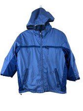 REI Blue Hooded Full Zip Boy's Winter Jacket Size Small 6 7