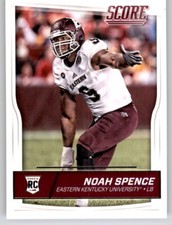 2016 Score Noah Spence Rookie RC Insert NFL Buccaneers #427