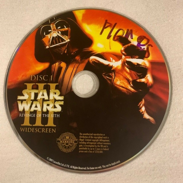 Star Wars Episode III: Revenge of the Sith (DVD, 2005, 2-Disc Set) Movie | eBay