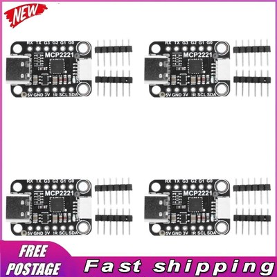 MCP2221A General Purpose USB To GPIO ADC I2C Module Board for Stemma QT/Qwiic