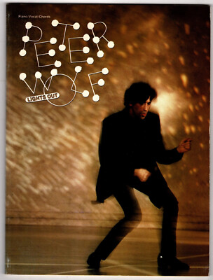 PETER WOLF Lights Out 1984 songbook J Geils Band | eBay