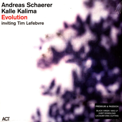 Andreas Schaerer / Kalle Kalima - Evolution Black Vinyl  (2023 - EU - Original)