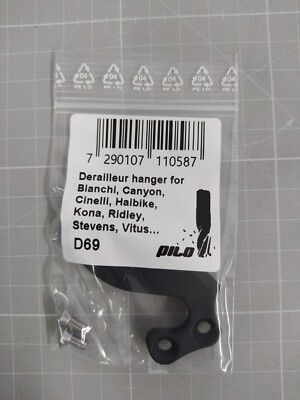 Pilo D 69 Schaltwerk Kleiderbügel One Size Black
