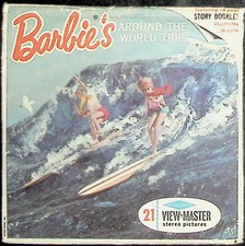 Barbie's Around The World Trip Mattel 3d View-Master 3 Reel Packet