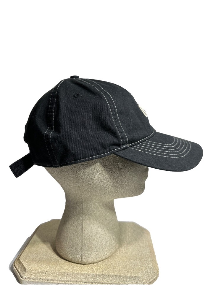 Nike Golf Hat Cap Black White Swoosh Adjustable Strapback eBay