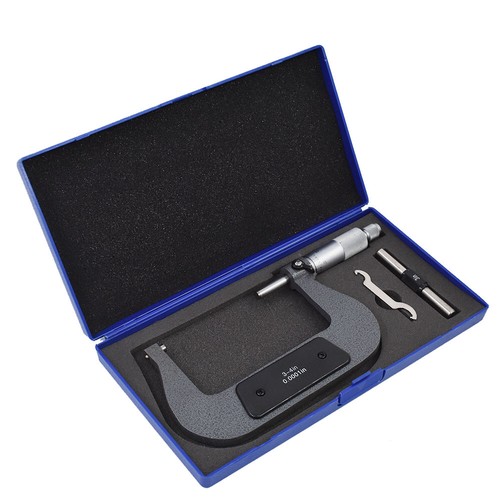 3-4 Inch High Precision Micrometer Carbide Tip Machine Tool Accuracy 0.0001 Inch - Afbeelding 2 van 9