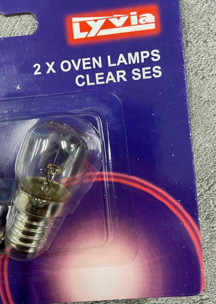 Appliance Lamps Cooker Hood Bulb, Fridge Bulb, Oven Bulb, Round Oven