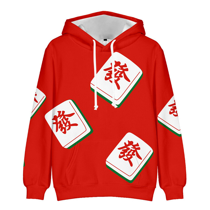 【YOUNGWALLJUNCTION】Mahjong Hoodie One Bam Mahjong Hoodie – Hip Hip Mahjong LLC