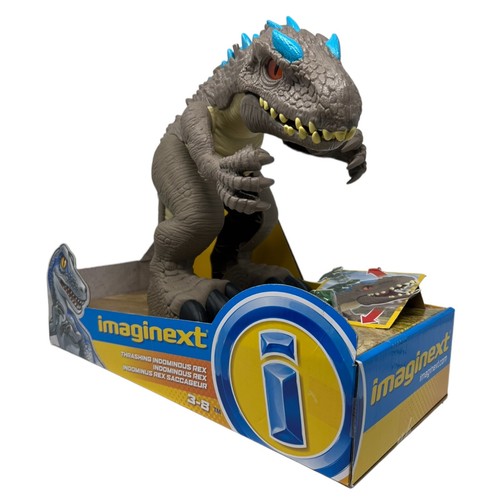 Fisher Price Jurassic World Imaginext Thrashing Indominous Rex Figure Set - Picture 2 of 5