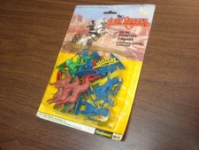 THE LONE RANGER 25 PC. FRONTIER FIGURES Fleetwood 1981 vintage SEALED/MOC