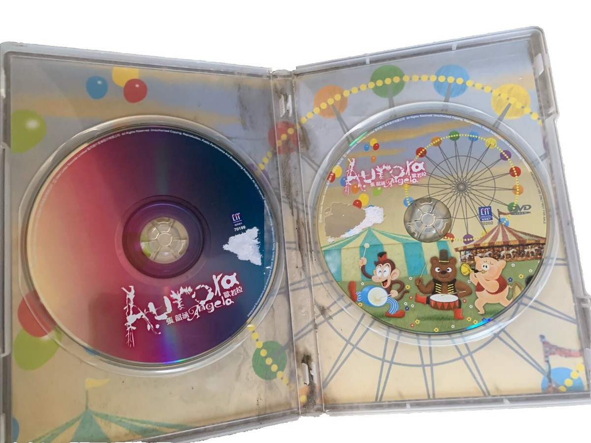 Angela Zhang 張韶涵 Aurora 歐若拉 2005 TAIWAN CD & DVD w