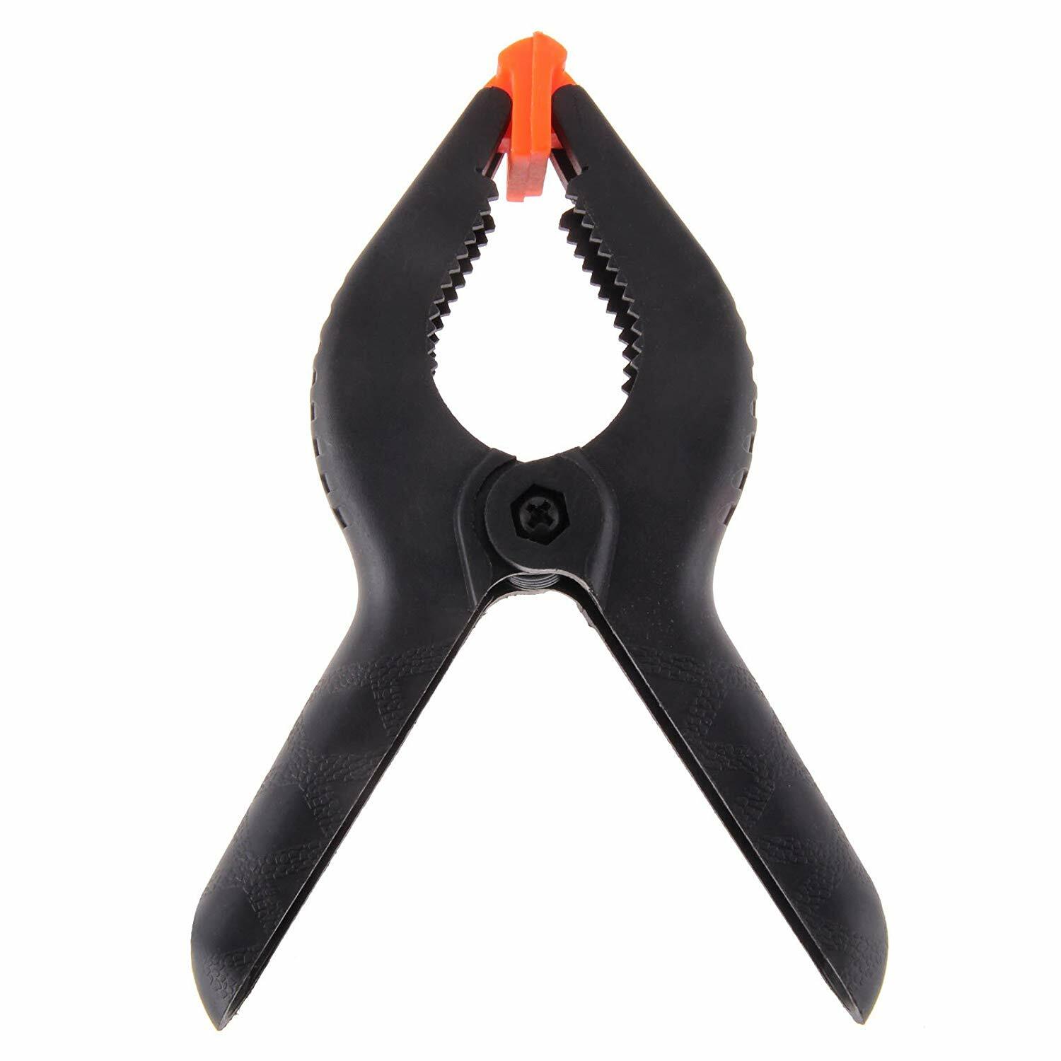 6 X PLASTIC SPRING CLAMPS GRIPS CLIPS MARKET STALL 3 " MICRO SMALL