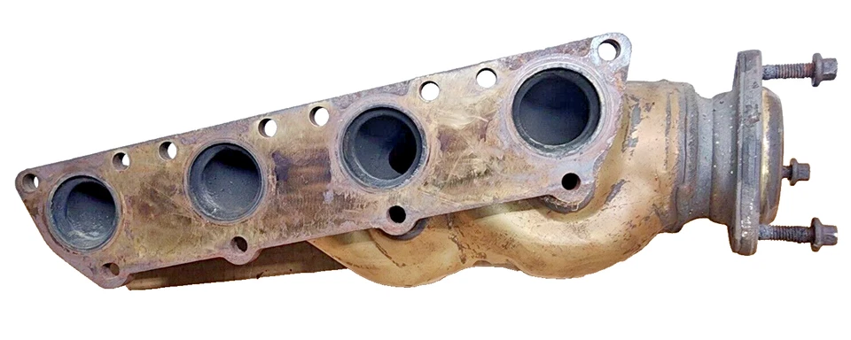 Coletor de escape 2004-2007 VW Touareg Phaeton 4.2L passageiro direito 077253034T - Imagem 2 de 4