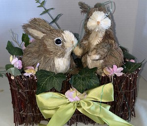 Arrangement Spring Summer Table Centerpiece Easter Bunny Decor Mother Day