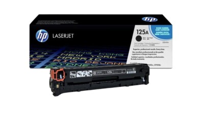 Toner HP Color LaserJet 125A CB540A Tonerkartusche Schwarz original NO BOX