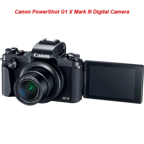 Canon PowerShot G1 X Mark III 24.2 MP Digital Camera 95%new