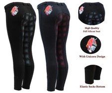 Childrens Jodhpurs Girls/Kinds JODPHURS Silicon Seat Sock Bottom JODPHURS/JODHPU