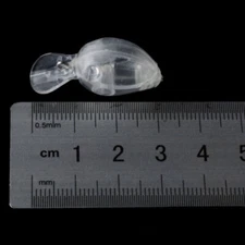 10PCS 3.2CM/1.5G Unpainted Blank Fishing Lure Wobbler Crankbait Fishing Tackle