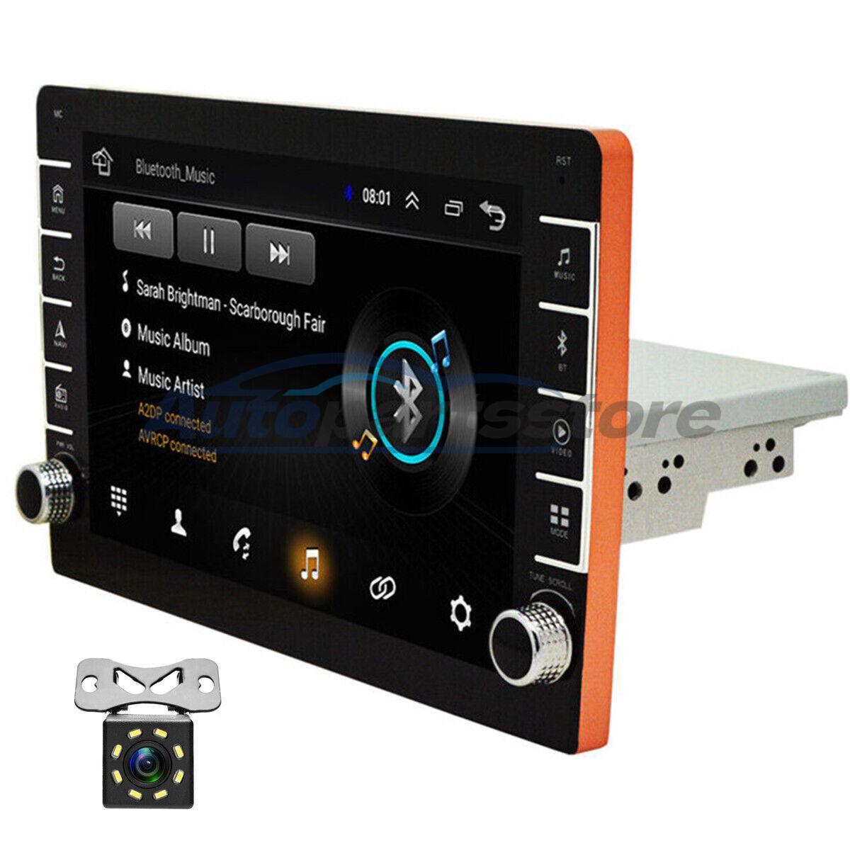 9in 1 Din Touch Screen Car Stereo GPS Navi WiFi Android 8.1 W/Camera Car Radio
