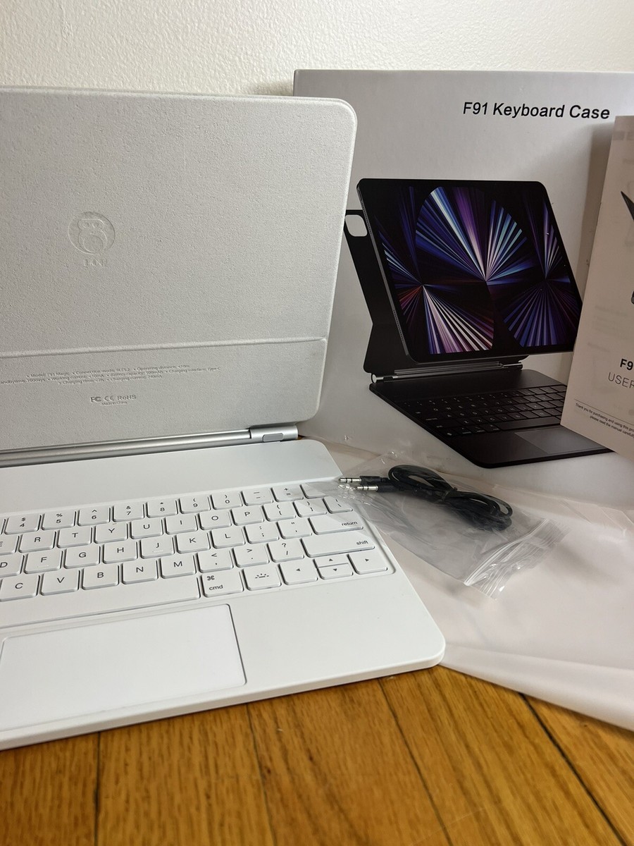 HOU- Magnetic Floating Keyboard Case F91- For iPad Pro | eBay