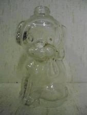 VINTAGE MANON FRERES FIGURAL DOG BOTTLE