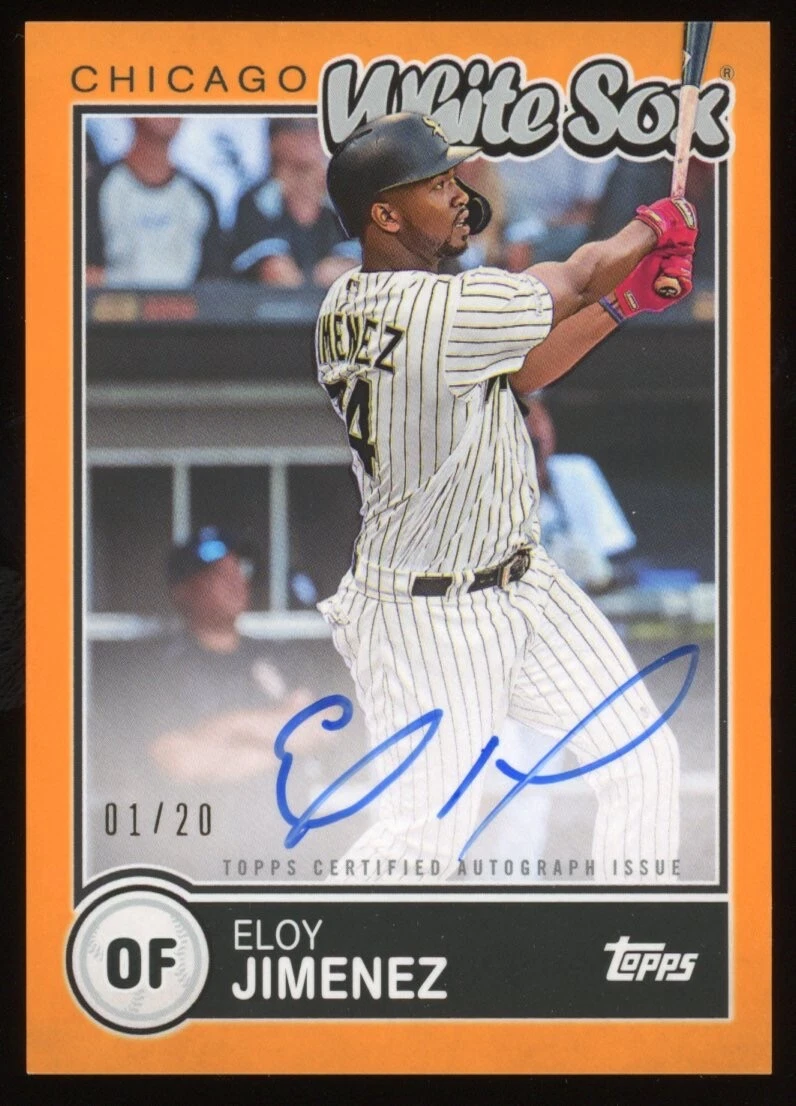 Eloy Jimenez Trading Cards for sale | eBay
