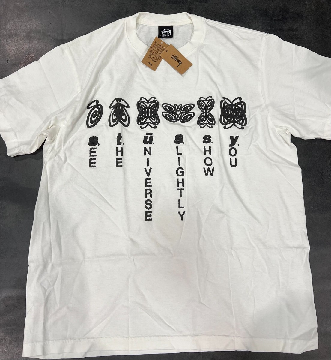★大人気★STUSSY ALL NATURAL PIGMENT DYED TEE STUSSY Universe Pigment Dyed Tee Natural - Size: L | eBay