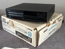 Pioneer PD-Z72T  HiFi Separate Dual Tray CD Player Black Box Instructions 1988