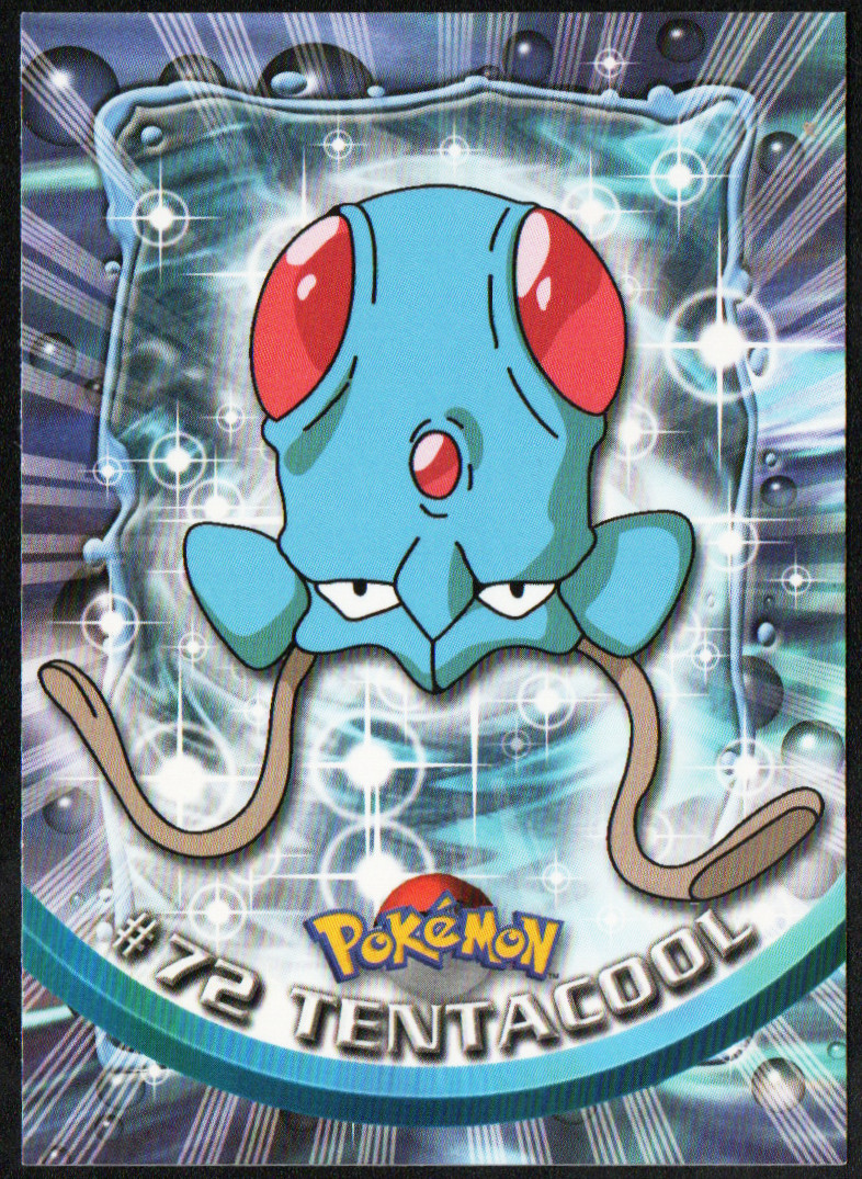 Tentacool #72 TV Animation Edition LP Pokémon TCG 1999