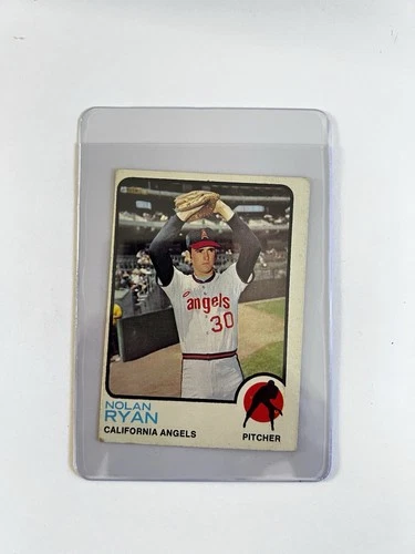 1973 Topps Nolan Ryan California Angels #220 Baseball Card HOF Vtg MLB ⚾️  (05)