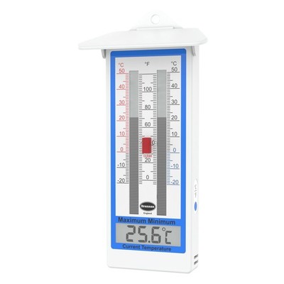 Digital Greenhouse Thermometer - Max Min Thermometer for Greenhouse or Garden...