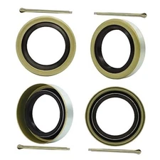  4 Double Lip Grease Seals ID 1.719" x OD 2.565" for 3500lb #84 Trailer Axle 